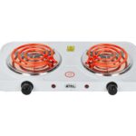 Parrilla Eléctrica SUPERFLAMA 2R-T de 2 Resistencias con Termostato