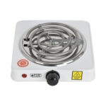 Parrilla Eléctrica SUPERFLAMA 1R-T de 1 Resistencia con Termostato Color Negro